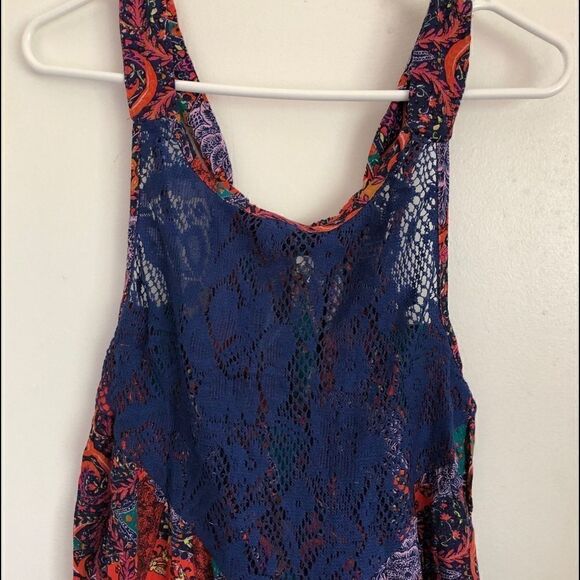 FREE PEOPLE Count me in Trapeze Boho Dress Tunic.Size XS - Picture 10 of 10